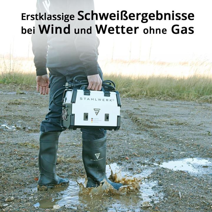 Produktbild Stahlwerk Fülldraht Schweissgerät FLUX 120 M mit Drahtvorschub