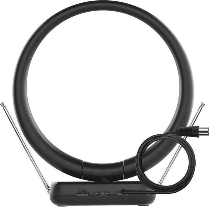 Image du produit Emos Antenne intérieure CITY RING-C500, filtre DVB-T2, DAB, LTE/4G/5G (Antenne d'intérieur, DVB-T / -T2)