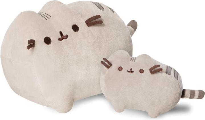 Actual product image Pusheen 61487 - Cat, tabby cat, standing, soft toy, 24 cm (24.24 cm)