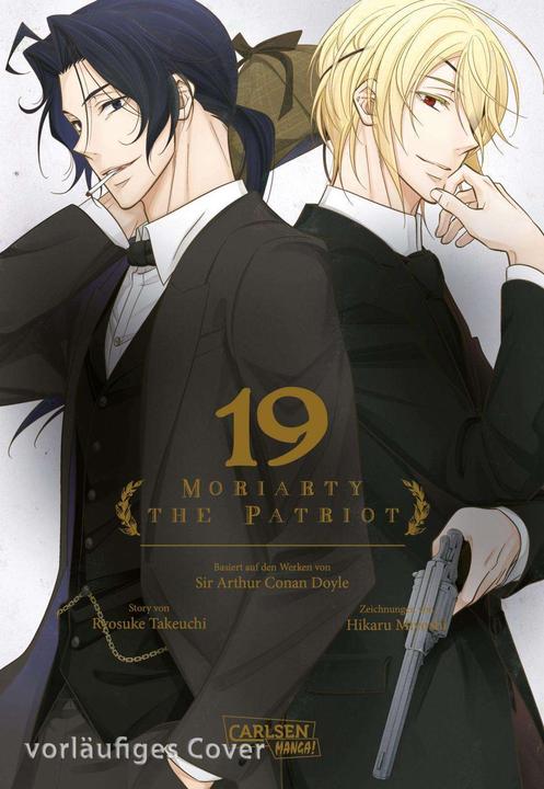 Produktbild Moriarty the Patriot 19 (Deutsch, Hikaru Miyoshi, Ryosuke Takeuchi, 2024)