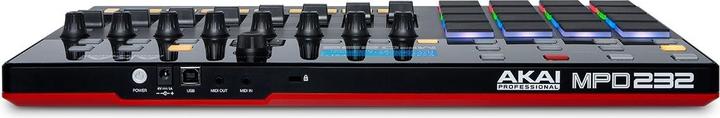Actual product image Akai Professional MPD 232 Pad Controller MIDI USB RGB Black (Controller)