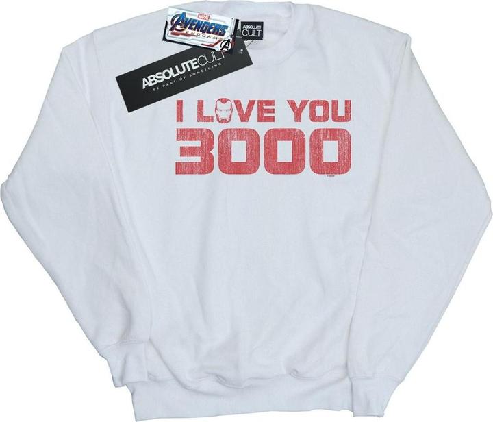 Avengers Endgame I Love You 3000 Distressed Sweatshirt