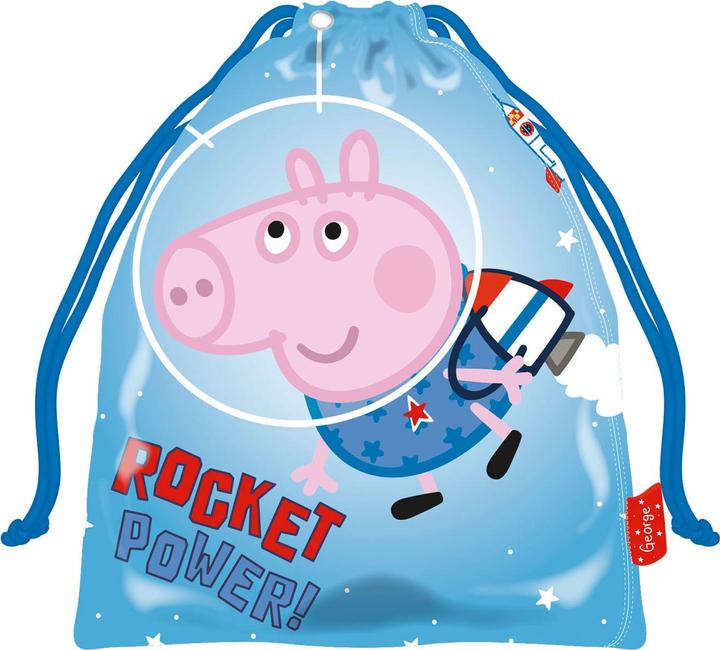 Peppa Pig Snackbeutel George Space Travel