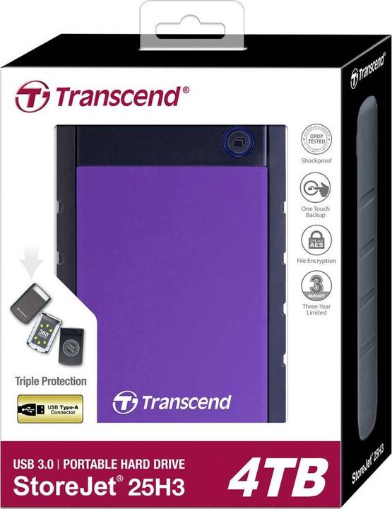 Produktbild Transcend StoreJet 25H3 (4 TB)