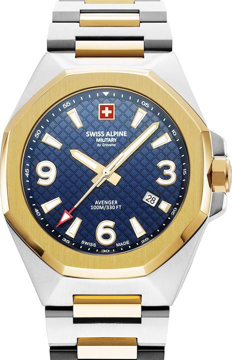 Produktbild Swiss Alpine Military 7005.1145 Avenger Herrenuhr 42mm 10ATM (Analoguhr, 42 mm)