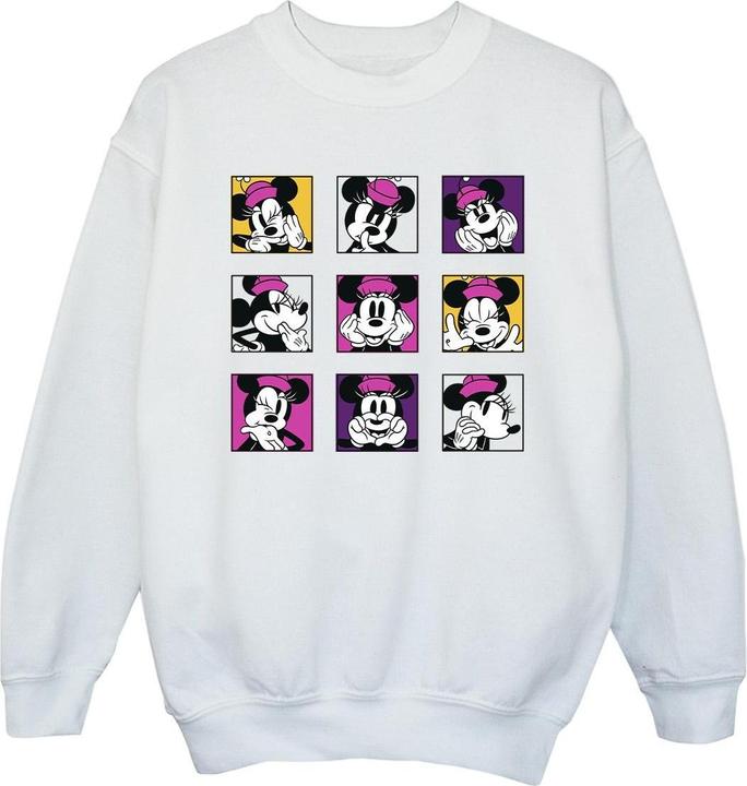Disney Minnie Mouse Squares Sweatshirt Mädchen