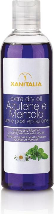Immagine prodotto XanitaliaPro Olio extra-secco 2 in 1 prima e dopo l'epilazione (250 ml)