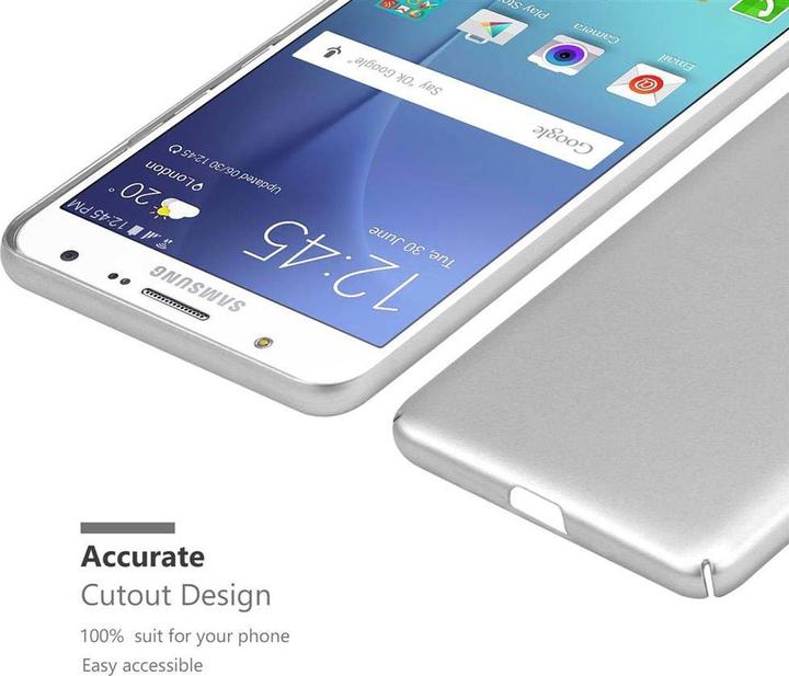 Actual product image Cadorabo Hard Cover Matt Metal Cover (Samsung Galaxy J7)