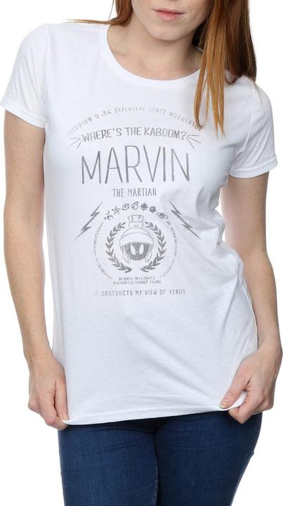 Immagine prodotto Looney Tunes Marvin The Martian Where's The Kaboom Maglietta Donna (M)