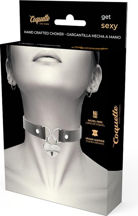 Actual product image Coquette Chic Desire Handmade Choker Key Heart