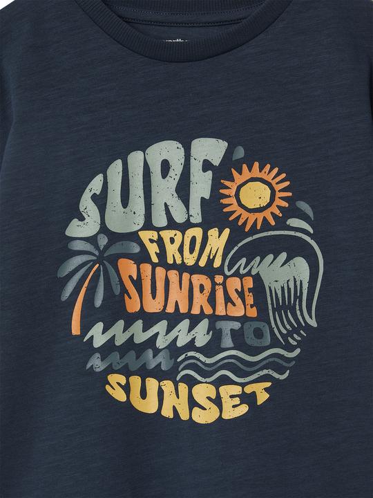 Immagine prodotto Vertbaudet Jungen T-Shirt mit grafischem Print, Recycling-Baumwolle (140)