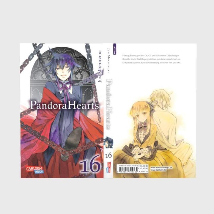 Produktbild Pandora Hearts, Band 16 (Deutsch, Jun Mochizuki, 2013)