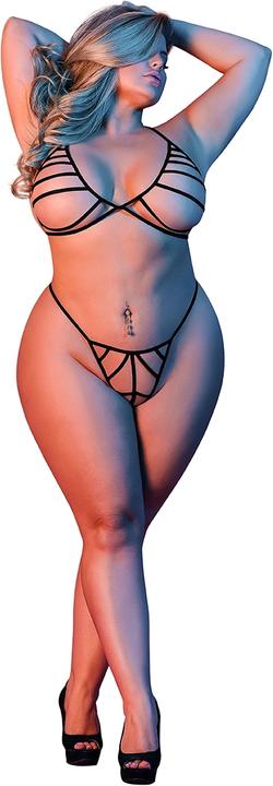 Produktbild Magic Silk Strappy Bra & G-Set (XXL)