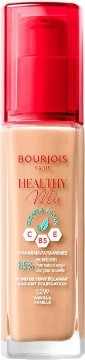 Bourjois Healthy Mix Clean & Vegan Radiant Foundation (52W Vanilla)