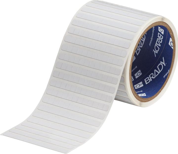 Produktbild Brady Polyimid-Etiketten für Leiterplatten, weiss, glänzend, 2 mil, 76-mm-Kern