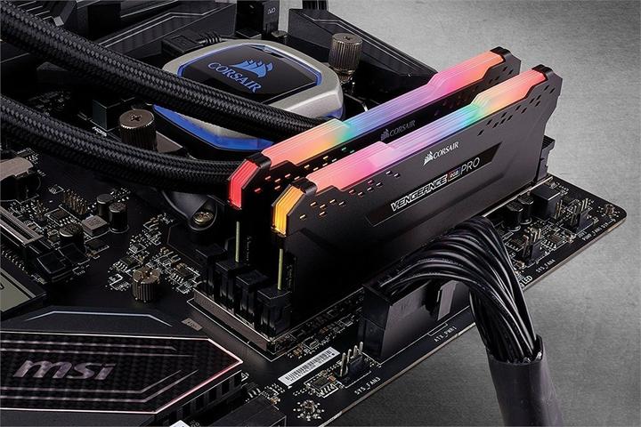 Actual product image Corsair Vengeance RGB Pro SL (2 x 32GB, 3600 MHz, DDR4-RAM, DIMM)