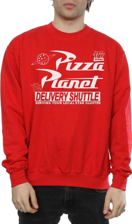 Toy Story Mens Pizza Planet Logo Sweatshirt (M)