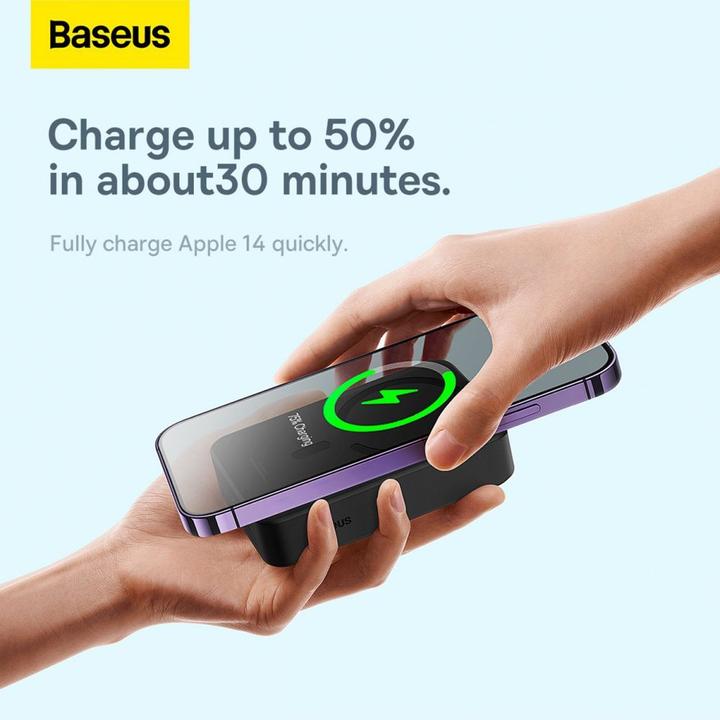 Productafbeelding Baseus Powerbank Magnetic Mini 20000mAh 20W (zwart) (20000 mAh, 20 W, 74 Wh)
