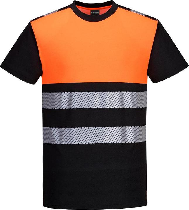 Actual product image Portwest Mens PW3 Cotton High-Vis T-Shirt (L)