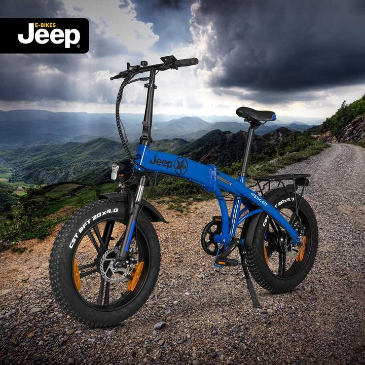Actual product image Jeep Fold FAT e-bike FR 7105 4xe Limited Edition, 20" compact bike, folding e-bike, 7-gear derailleur (38 cm)