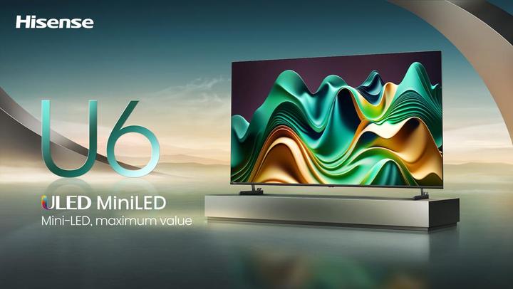 Produktbild Hisense TV 50U6NQ (50", QNED, 4K, 2024)
