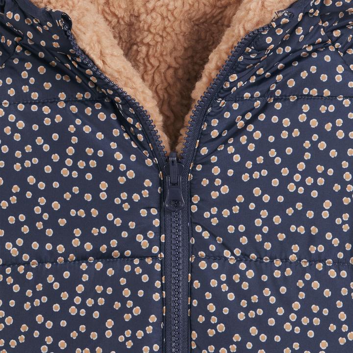 Produktbild La Redoute Collections Wendbare gesteppte Winterjacke mit Kapuze (74, 80)