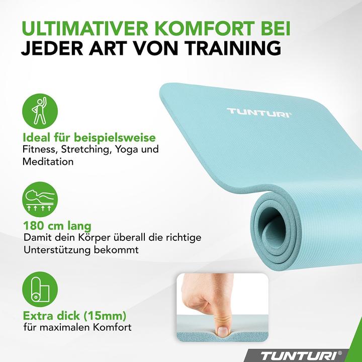 Produktbild Tunturi NBR Fitness Matte (15 mm)
