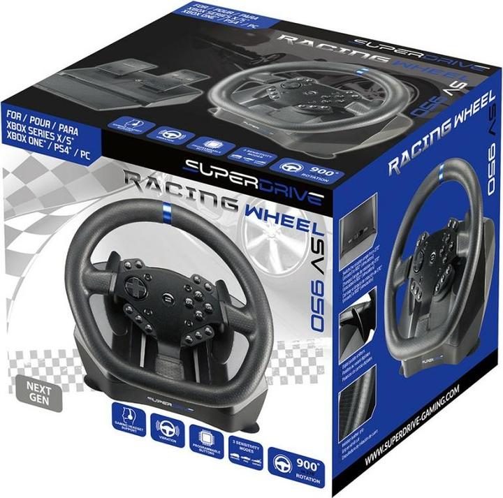 Actual product image Subsonic Drive Pro Sport SV950 (Switch, Xbox Series X, Xbox Series S, Xbox One X, Xbox One S, PS3, PS4, PC)