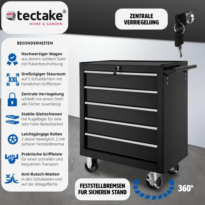 Actual product image tectake Tool trolley (1 x)