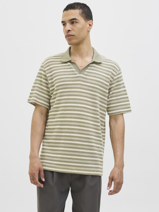 Produktbild Jack & Jones Gestreift Fly-Away Kragen Poloshirt Poloshirt (L)