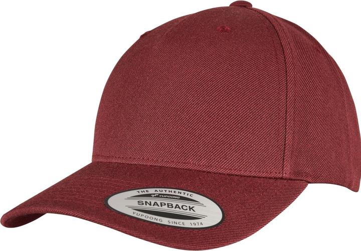 Flexfit Yp Classics 5-Panel Premium Curved Visor Snapback Cap (One Size)
