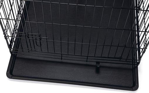 Produktbild Karlie Drahtkäfig schwarz (Hund, Sicherheitsverschluss)
