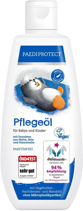 Actual product image Paediprotect Baby care oil 200 ml