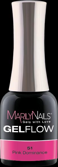 Marily Nails GELFLOW – 51N Pink Dominance (Pink Dominance, UV-Gel Lack)