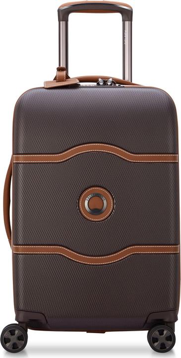 Immagine prodotto Delsey Chatelet Air 2.0 Trolley Guscio rigido Marrone 38 L Policarbonato (PC) (38 l, Bagaglio a mano (fino a 50 litri))