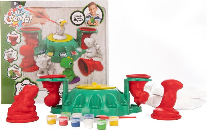 Actual product image Sambro Dino's plaster casting and painting station