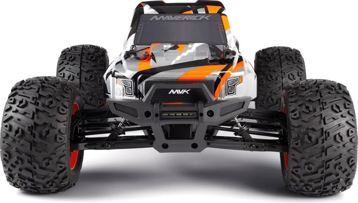 Image du produit Maverick Quantum2 MT 1/10th Monster Truck - Orange (Presque prêt à être conduite)
