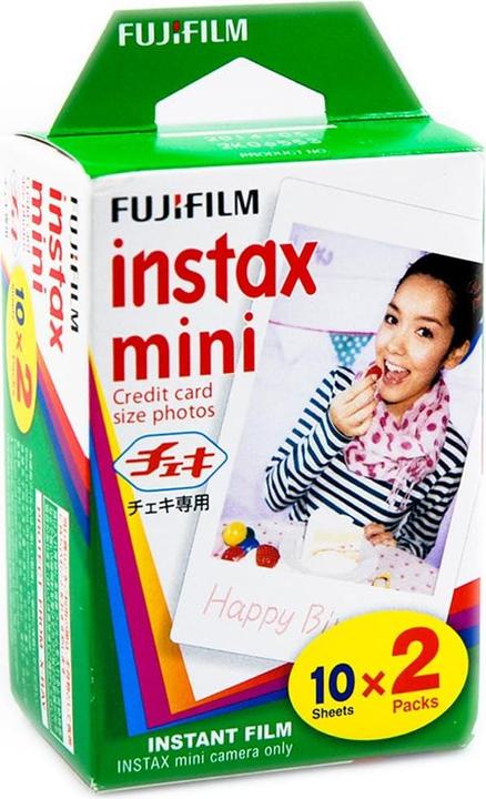 Fujifilm Instax Mini 2x10 Film (Mindestbestellwert 2 Stück)