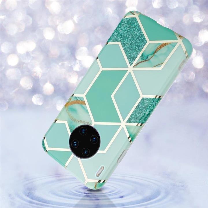 Actual product image Cadorabo IMD TPU Colorful Marble Cover (Mate 30 Pro)
