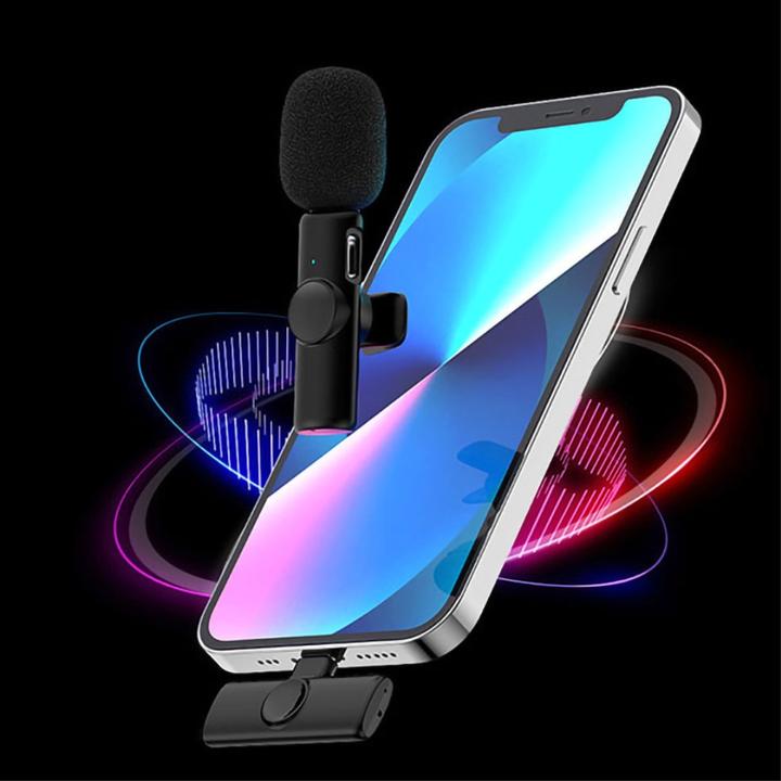 Immagine prodotto Apfelkiste Microfono lavalier a 360° con Lightning - set wireless per smartphone (3 pz.)