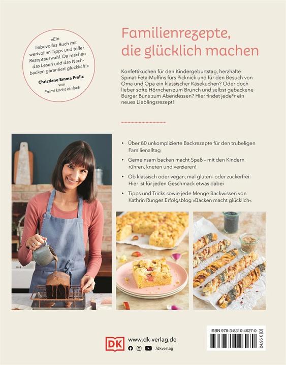 Immagine prodotto Backen macht glücklich (Tedesco, Kathrin Runge, 2023)
