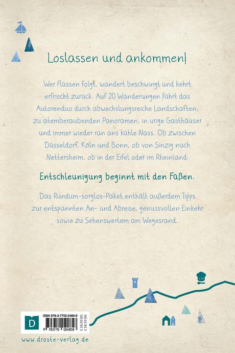 Image du produit Rhein, Ahr, Erft. Wanderungen für die Seele (Allemand, Ingrid Retterath, Myria Aurora Pribert, 2022)