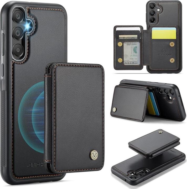 Immagine prodotto Cover-Discount Galaxy A55 - Cover posteriore 2-in-1 con supporto per carte di credito (Samsung Galaxy A55)