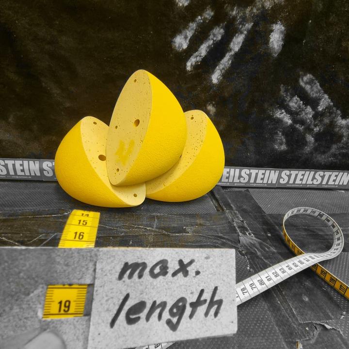 Actual product image Steilstein Klettergriffe-Set 41-43 (Desired colour (production))