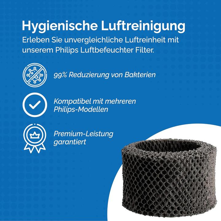 Produktbild 1Element 2 Filter für Philips Luftbefeuchter (2 x)