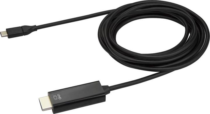 Actual product image StarTech USB Typ C — HDMI (Typ A) (3 m, USB Type C, HDMI)