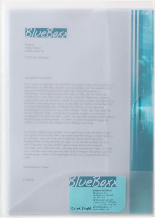 Actual product image Durable MULTIFILE envelope folder, PP, 2cl., A4, colourless 1 pc. (A4, 1 x)