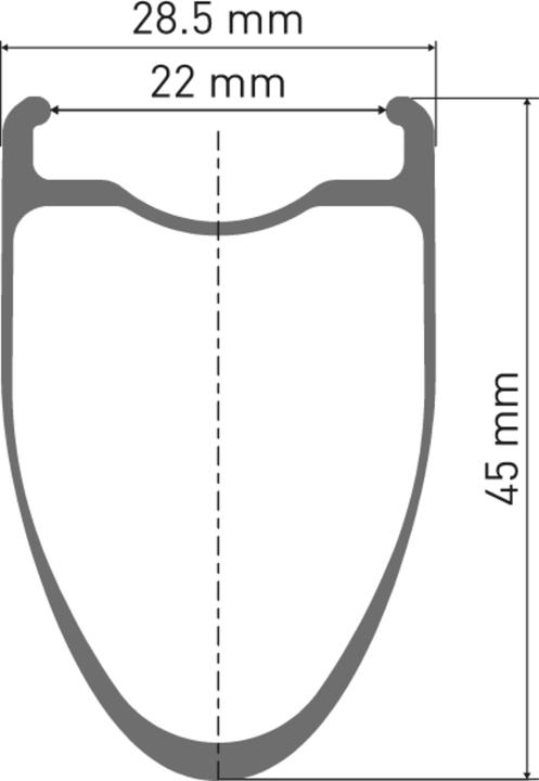 Produktbild DT Swiss DT ERC 1400 DICUT Laufrad 700c CL 45 100/12 WTS (Vorderrad, 28")