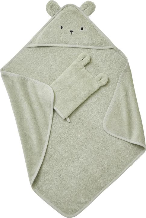 sage green, bear