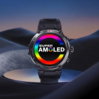 Produktbild Stratos Smartwatch Zeblaze 2 - czarny